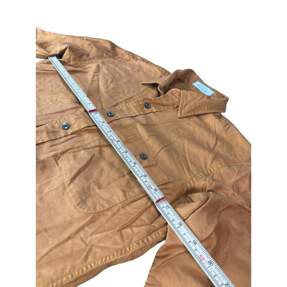 Christian Dior Mens Orange Long Sleeve Button-Down Shirt M - Picture 7 of 9